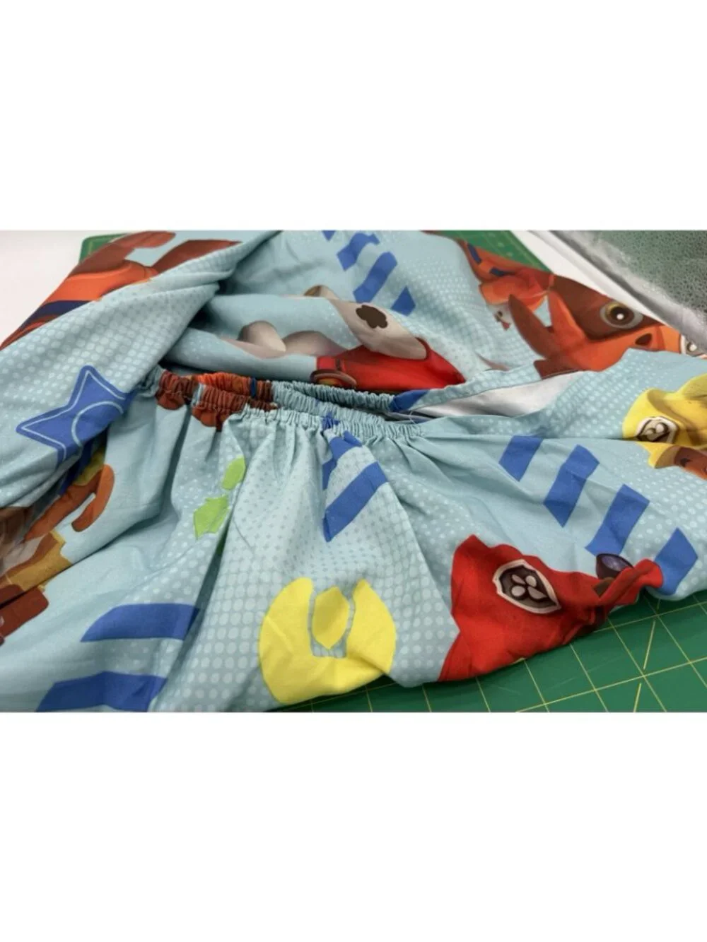 Paw Patrol Full Sheet Set 4 Piece Fitted & Flat Sheet 2 Pillowcases Excellent
